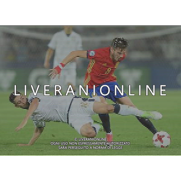 UEFA Campionato Europeo Under 21 Polonia 2017 Semifinale Krakow (Polonia) - 27.06.2017 Spagna-Italia Nella Foto: roberto gagliardini - saul niguez /Ph.Vitez-Ag. Aldo Liverani