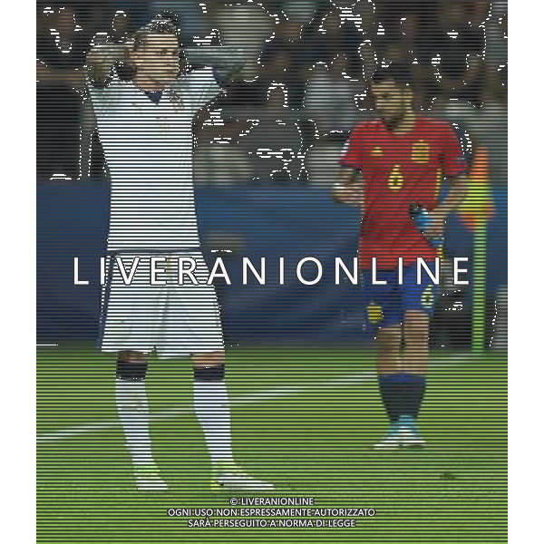 UEFA Campionato Europeo Under 21 Polonia 2017 Semifinale Krakow (Polonia) - 27.06.2017 Spagna-Italia Nella Foto:delusione di federico bernardeschi /Ph.Vitez-Ag. Aldo Liverani