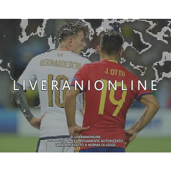 UEFA Campionato Europeo Under 21 Polonia 2017 Semifinale Krakow (Polonia) - 27.06.2017 Spagna-Italia Nella Foto:bernardeschi federico /Ph.Vitez-Ag. Aldo Liverani