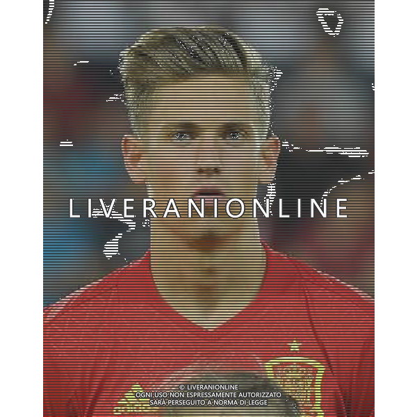 UEFA Campionato Europeo Under 21 Polonia 2017 Semifinale Krakow (Polonia) - 27.06.2017 Spagna-Italia Nella Foto:Marcos Llorente /Ph.Vitez-Ag. Aldo Liverani