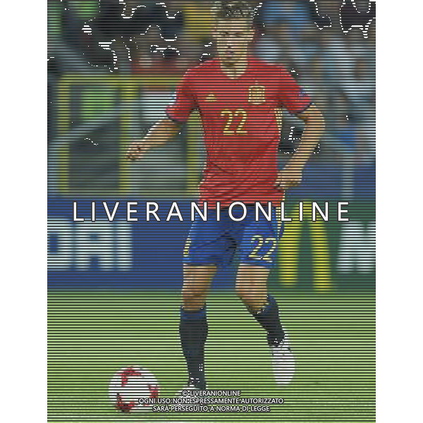 UEFA Campionato Europeo Under 21 Polonia 2017 Semifinale Krakow (Polonia) - 27.06.2017 Spagna-Italia Nella Foto:Marcos Llorente /Ph.Vitez-Ag. Aldo Liverani