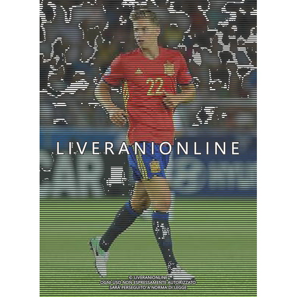 UEFA Campionato Europeo Under 21 Polonia 2017 Semifinale Krakow (Polonia) - 27.06.2017 Spagna-Italia Nella Foto:Marcos Llorente /Ph.Vitez-Ag. Aldo Liverani