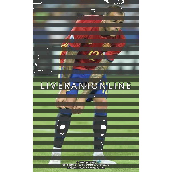 UEFA Campionato Europeo Under 21 Polonia 2017 Semifinale Krakow (Polonia) - 27.06.2017 Spagna-Italia Nella Foto:Sandro Ramirez /Ph.Vitez-Ag. Aldo Liverani