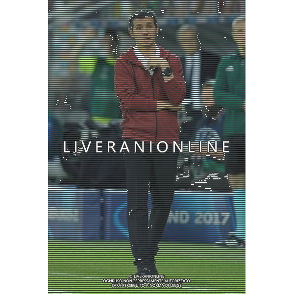 UEFA Campionato Europeo Under 21 Polonia 2017 Semifinale Krakow (Polonia) - 27.06.2017 Spagna-Italia Nella Foto:Albert Celades /Ph.Vitez-Ag. Aldo Liverani