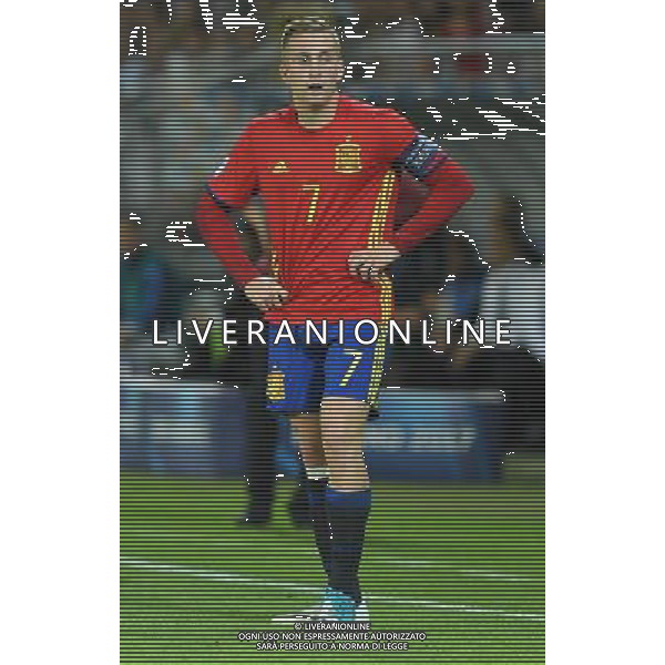 UEFA Campionato Europeo Under 21 Polonia 2017 Semifinale Krakow (Polonia) - 27.06.2017 Spagna-Italia Nella Foto:Gerard Deulofeu /Ph.Vitez-Ag. Aldo Liverani