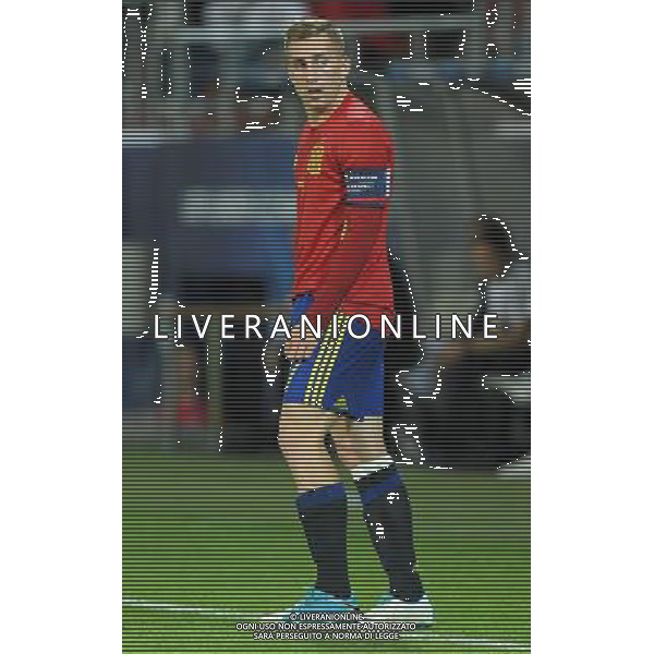 UEFA Campionato Europeo Under 21 Polonia 2017 Semifinale Krakow (Polonia) - 27.06.2017 Spagna-Italia Nella Foto:Gerard Deulofeu /Ph.Vitez-Ag. Aldo Liverani