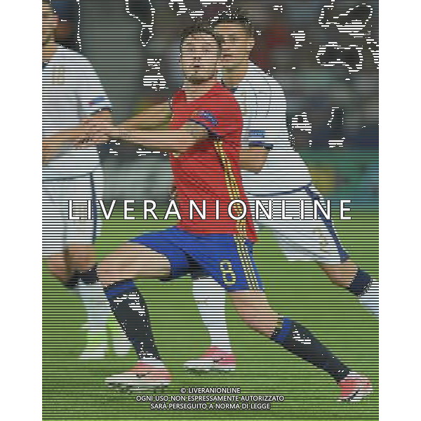 UEFA Campionato Europeo Under 21 Polonia 2017 Semifinale Krakow (Polonia) - 27.06.2017 Spagna-Italia Nella Foto:Saul Niguez /Ph.Vitez-Ag. Aldo Liverani