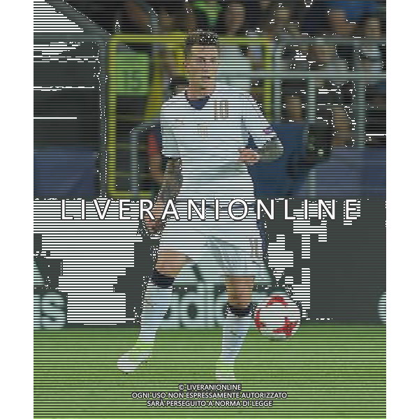 UEFA Campionato Europeo Under 21 Polonia 2017 Semifinale Krakow (Polonia) - 27.06.2017 Spagna-Italia Nella Foto:Federico Bernardeschi /Ph.Vitez-Ag. Aldo Liverani