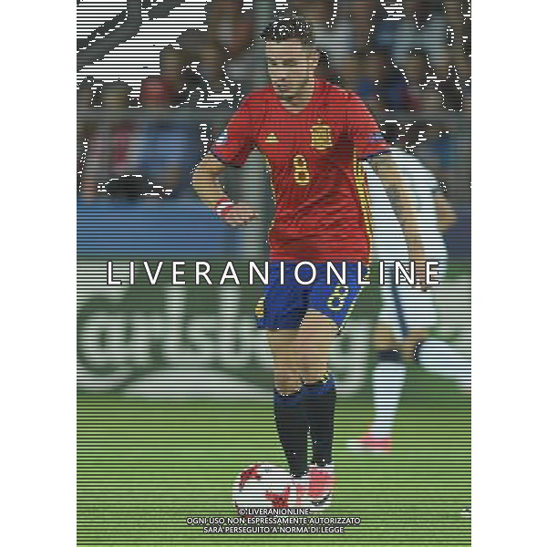 UEFA Campionato Europeo Under 21 Polonia 2017 Semifinale Krakow (Polonia) - 27.06.2017 Spagna-Italia Nella Foto:Saul Niguez /Ph.Vitez-Ag. Aldo Liverani