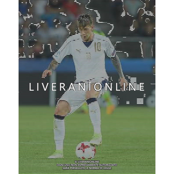 UEFA Campionato Europeo Under 21 Polonia 2017 Semifinale Krakow (Polonia) - 27.06.2017 Spagna-Italia Nella Foto:Federico Bernardeschi /Ph.Vitez-Ag. Aldo Liverani
