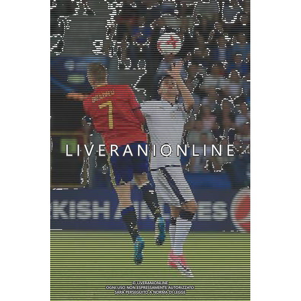 KRAKOW , 27.06.2017 EUROPEAN UNDER-21 CHAMPIONSHIP 2017 GAME SEMI FINALS SPAIN - ITALY MISTRZOSTWA EUROPY U-21 UEFA W PILCE NOZNEJ MECZ POLFINAL DANIA - WLOCHY N/Z. GERARD DEULOFEU (ESP), FOTO: TOMASZ MARKOWSKI / NEWSPIX.PL --- Newspix.pl AG ALDO LIVERANI SAS *** Local Caption *** www.newspix.pl mail us: info@newspix.pl call us: 0048 022 23 22 222 --- Polish Picture Agency by Ringier Axel Springer Poland