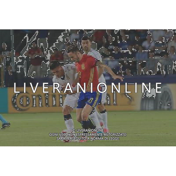 KRAKOW , 27.06.2017 EUROPEAN UNDER-21 CHAMPIONSHIP 2017 GAME SEMI FINALS SPAIN - ITALY MISTRZOSTWA EUROPY U-21 UEFA W PILCE NOZNEJ MECZ POLFINAL DANIA - WLOCHY N/Z. LORENZO PELLEGRINI (ITA), SAUL NIGUEZ (ESP) FOTO: TOMASZ MARKOWSKI / NEWSPIX.PL --- Newspix.pl AG ALDO LIVERANI SAS *** Local Caption *** www.newspix.pl mail us: info@newspix.pl call us: 0048 022 23 22 222 --- Polish Picture Agency by Ringier Axel Springer Poland