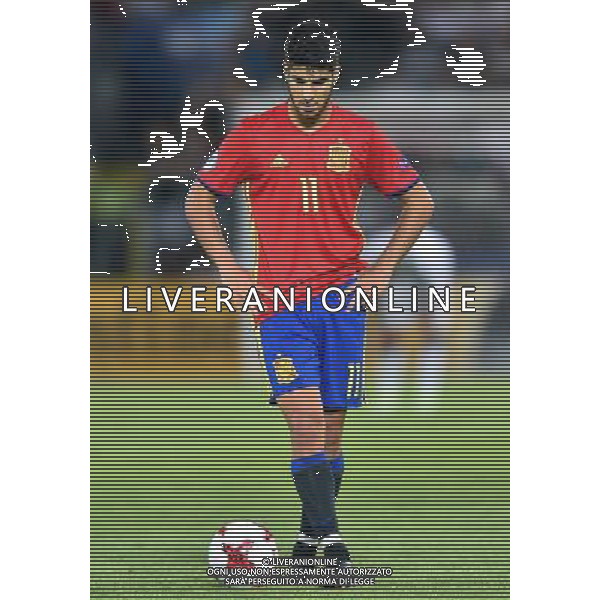 2017.06.27 Krakow Pilka nozna kadra reprezentacja Mistrzostwa Europy U21 Polska 2017 Hiszpania - Wlochy N/z Marco Asensio Foto Lukasz Laskowski / PressFocus 2017.06.27 Krakow Football UEFA Under21 Championship Poland 2017 Spain vs. Italy Marco Asensio Credit: Lukasz Laskowski / PressFocus / NEWSPIX.PL --- Newspix.pl AG ALDO LIVERANI SAS *** Local Caption *** www.newspix.pl mail us: info@newspix.pl call us: 0048 022 23 22 222 --- Polish Picture Agency by Ringier Axel Springer Poland