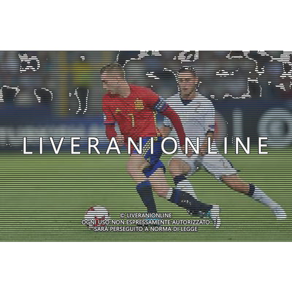 2017.06.27 Krakow Pilka nozna kadra reprezentacja Mistrzostwa Europy U21 Polska 2017 Hiszpania - Wlochy N/z Gerard Deulofeu, Davide Calabria Foto Lukasz Laskowski / PressFocus 2017.06.27 Krakow Football UEFA Under21 Championship Poland 2017 Spain vs. Italy Gerard Deulofeu, Davide Calabria Credit: Lukasz Laskowski / PressFocus / NEWSPIX.PL --- Newspix.pl AG ALDO LIVERANI SAS *** Local Caption *** www.newspix.pl mail us: info@newspix.pl call us: 0048 022 23 22 222 --- Polish Picture Agency by Ringier Axel Springer Poland