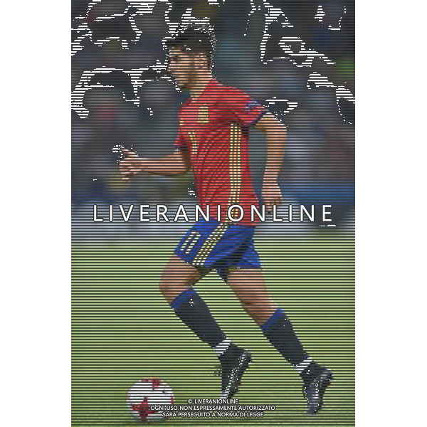2017.06.27 Krakow Pilka nozna kadra reprezentacja Mistrzostwa Europy U21 Polska 2017 Hiszpania - Wlochy N/z Marco Asensio Foto Lukasz Laskowski / PressFocus 2017.06.27 Krakow Football UEFA Under21 Championship Poland 2017 Spain vs. Italy Marco Asensio Credit: Lukasz Laskowski / PressFocus / NEWSPIX.PL --- Newspix.pl AG ALDO LIVERANI SAS *** Local Caption *** www.newspix.pl mail us: info@newspix.pl call us: 0048 022 23 22 222 --- Polish Picture Agency by Ringier Axel Springer Poland