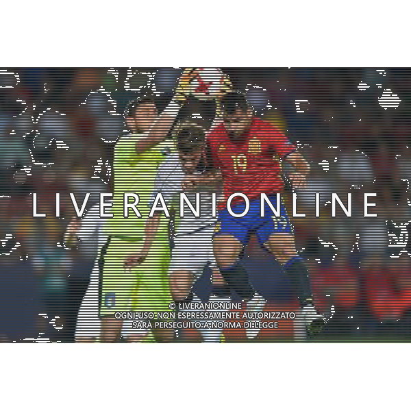 2017.06.27 Krakow Pilka nozna kadra reprezentacja Mistrzostwa Europy U21 Polska 2017 Hiszpania - Wlochy N/z Gianluigi Donnarumma Daniele Rugani Jonny Foto Lukasz Laskowski / PressFocus 2017.06.27 Krakow Football UEFA Under21 Championship Poland 2017 Spain vs. Italy Gianluigi Donnarumma Daniele Rugani Jonny Credit: Lukasz Laskowski / PressFocus / NEWSPIX.PL --- Newspix.pl AG ALDO LIVERANI SAS *** Local Caption *** www.newspix.pl mail us: info@newspix.pl call us: 0048 022 23 22 222 --- Polish Picture Agency by Ringier Axel Springer Poland