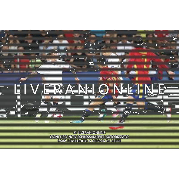 27.06.2017 KRAKOW UL. KALUZY PILKA NOZNA ( FOOTBALL ) MISTRZOSTWA EUROPY UEFA DO LAT 21 POLSKA 2017 ( UEFA EURO UNDER 21 POLAND ) POLFINAL ( SEMIFINAL ) MECZ ( GAME ) HISZPANIA - WLOCHY ( SPAIN - ITALY ) NZ FEDERICH BERNARDESCHI FOTO LUKASZ GROCHALA/CYFRASPORT / NEWSPIX.PL --- Newspix.pl AG ALDO LIVERANI SAS *** Local Caption *** www.newspix.pl mail us: info@newspix.pl call us: 0048 022 23 22 222 --- Polish Picture Agency by Ringier Axel Springer Poland