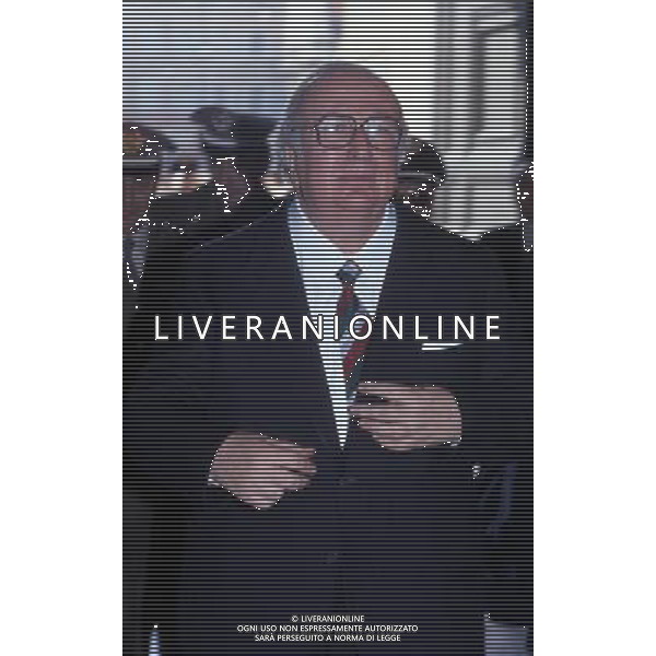 RETROSPETTIVA GIOVANNI SPADOLINI POLITICO NELLA FOTO GIOVANNI SPADOLINI AG ALDO LIVERANI SAS