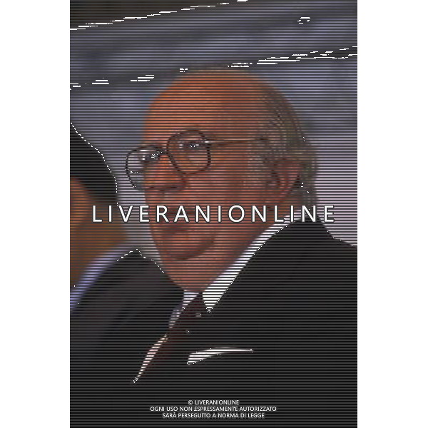 RETROSPETTIVA GIOVANNI SPADOLINI POLITICO NELLA FOTO GIOVANNI SPADOLINI AG ALDO LIVERANI SAS