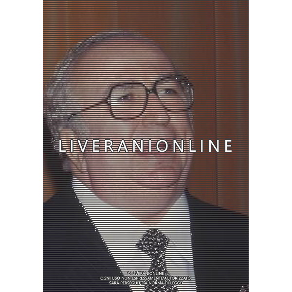 RETROSPETTIVA GIOVANNI SPADOLINI POLITICO NELLA FOTO GIOVANNI SPADOLINI AG ALDO LIVERANI SAS