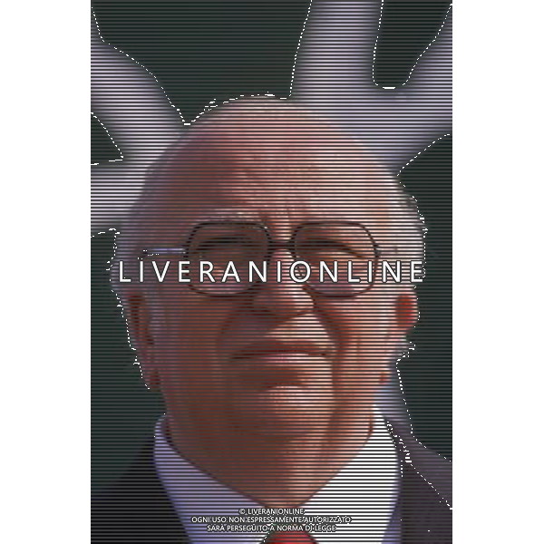 RETROSPETTIVA GIOVANNI SPADOLINI POLITICO NELLA FOTO GIOVANNI SPADOLINI AG ALDO LIVERANI SAS