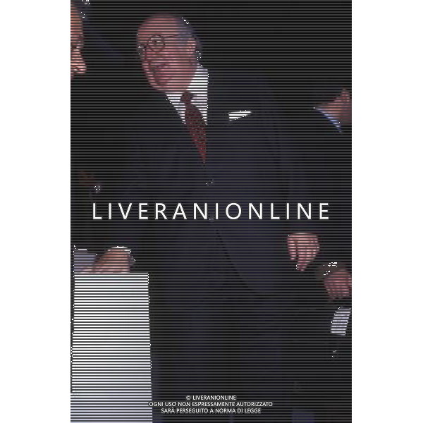 RETROSPETTIVA GIOVANNI SPADOLINI POLITICO NELLA FOTO GIOVANNI SPADOLINI AG ALDO LIVERANI SAS