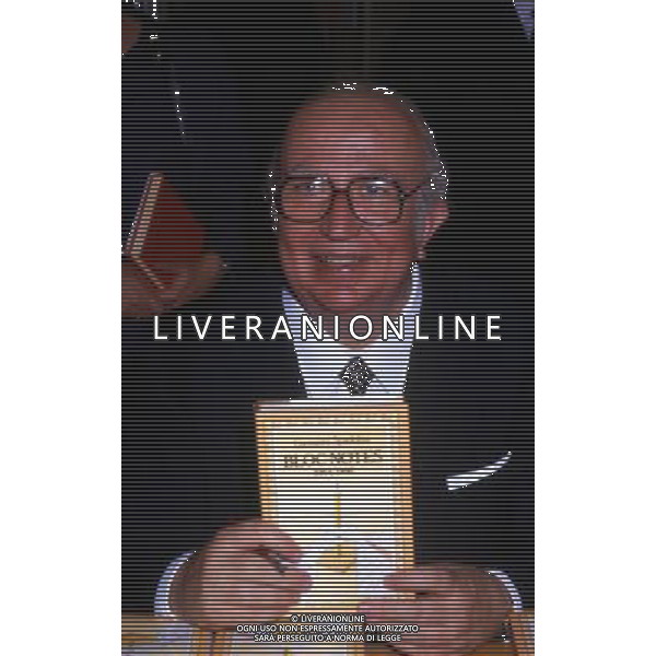 RETROSPETTIVA GIOVANNI SPADOLINI POLITICO NELLA FOTO GIOVANNI SPADOLINI AG ALDO LIVERANI SAS