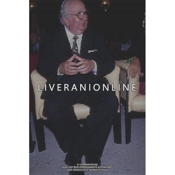 RETROSPETTIVA GIOVANNI SPADOLINI POLITICO NELLA FOTO GIOVANNI SPADOLINI AG ALDO LIVERANI SAS