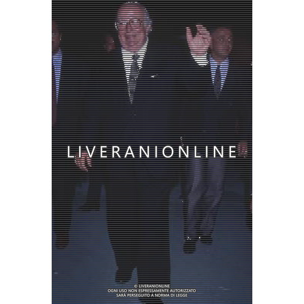 RETROSPETTIVA GIOVANNI SPADOLINI POLITICO NELLA FOTO GIOVANNI SPADOLINI AG ALDO LIVERANI SAS