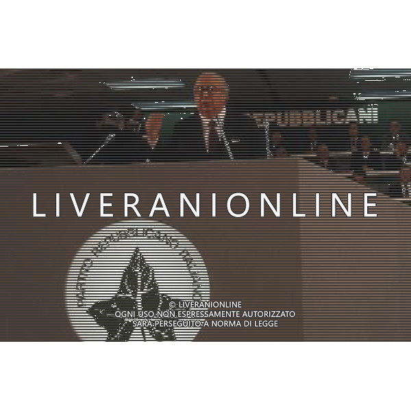 RETROSPETTIVA GIOVANNI SPADOLINI POLITICO NELLA FOTO GIOVANNI SPADOLINI AG ALDO LIVERANI SAS