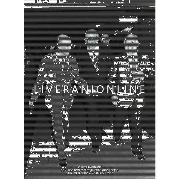 RETROSPETTIVA GIOVANNI SPADOLINI POLITICO NELLA FOTO JUCCI ROBERTO GENERALE GIOVANNI SPADOLINI E OSCAR LUIGI SCALFARO AG ALDO LIVERANI SAS