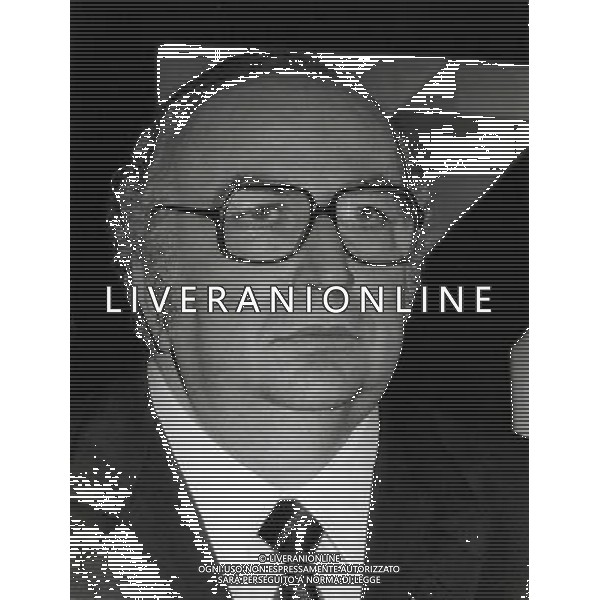 RETROSPETTIVA GIOVANNI SPADOLINI POLITICO NELLA FOTO GIOVANNI SPADOLINI AG ALDO LIVERANI SAS