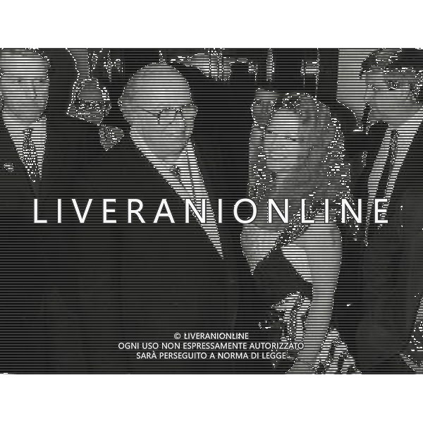 RETROSPETTIVA GIOVANNI SPADOLINI POLITICO NELLA FOTO GIOVANNI SPADOLINI CON MILA SANNONER AG ALDO LIVERANI SAS