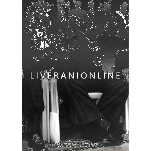 RETROSPETTIVA GIOVANNI SPADOLINI POLITICO NELLA FOTO GIOVANNI SPADOLINI AG ALDO LIVERANI SAS