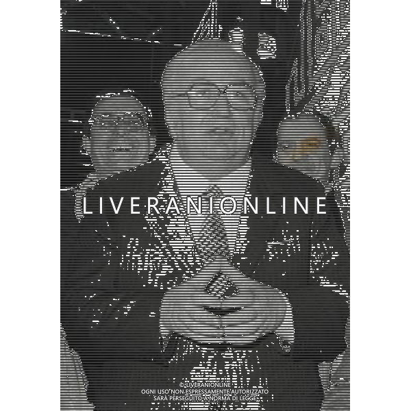 RETROSPETTIVA GIOVANNI SPADOLINI POLITICO NELLA FOTO GIOVANNI SPADOLINI AG ALDO LIVERANI SAS