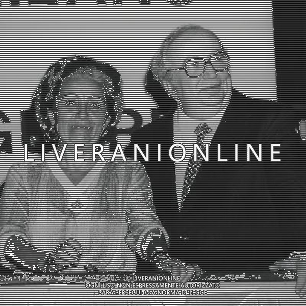 RETROSPETTIVA GIOVANNI SPADOLINI POLITICO NELLA FOTO GIOVANNI SPADOLINI CON MURSIA AG ALDO LIVERANI SAS