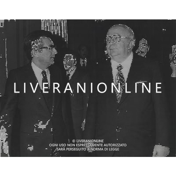 RETROSPETTIVA GIOVANNI SPADOLINI POLITICO NELLA FOTO GIOVANNI SPADOLINI AG ALDO LIVERANI SAS