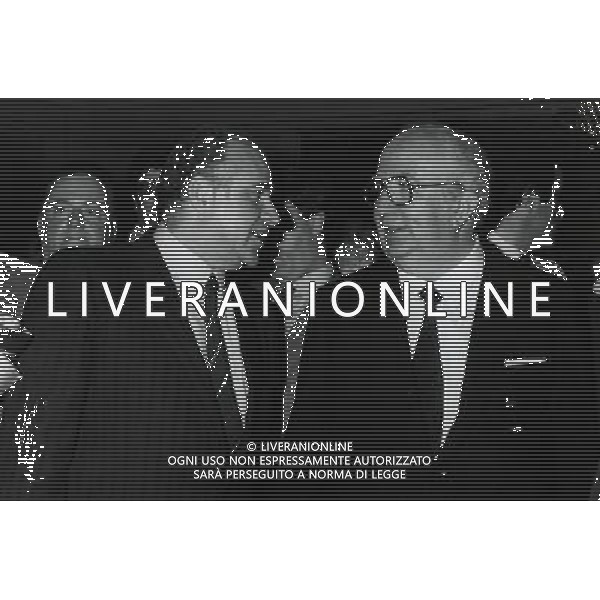 RETROSPETTIVA GIOVANNI SPADOLINI POLITICO NELLA FOTO GIOVANNI SPADOLINI CON ZANONE VALERIO AG ALDO LIVERANI SAS