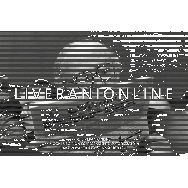 RETROSPETTIVA GIOVANNI SPADOLINI POLITICO NELLA FOTO GIOVANNI SPADOLINI AG ALDO LIVERANI SAS