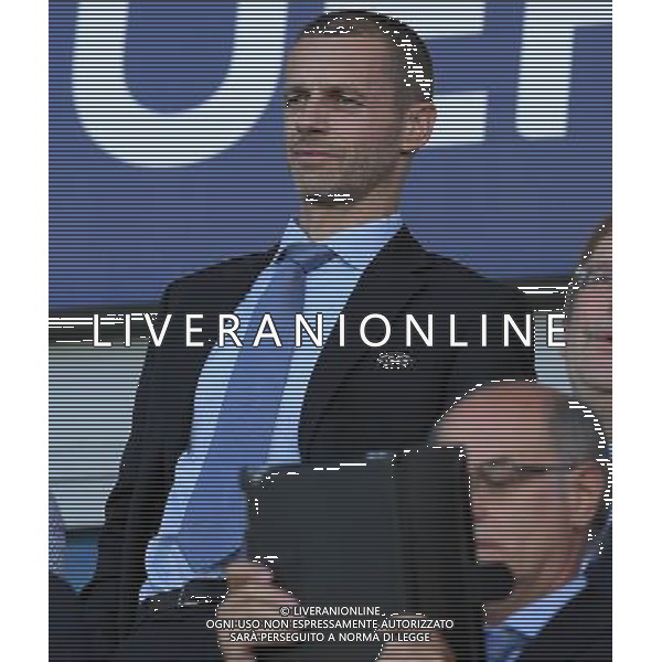 UEFA Campionato Europeo Under 21 Polonia 2017 Finale Krakow (Polonia) - 30.06.2017 Germania-Spagna Nella Foto:Aleksander Ceferin /Ph.Vitez-Ag. Aldo Liverani