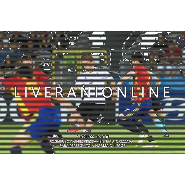 2017.06.30 Krakow Pilka nozna kadra reprezentacja Mistrzostwa Europy U21 Polska 2017 Niemcy - Hiszpania N/z Yannick Gerhardt Foto Pawel Andrachiewicz / PressFocus 2017.06.30 Krakow Football UEFA Under21 Championship Poland 2017 Germany vs. Spain Yannick Gerhardt Credit: Pawel Andrachiewicz / PressFocus / NEWSPIX.PL --- Newspix.pl / AGENZIA ALDO LIVERANI SAS - ITALY ONLY EDITORIAL USE ONLY - Germania - Spagna Finale UEFA Campionato Europeo Under 21 Polonia 2017 Krakow (Polonia) - 30.06.2017