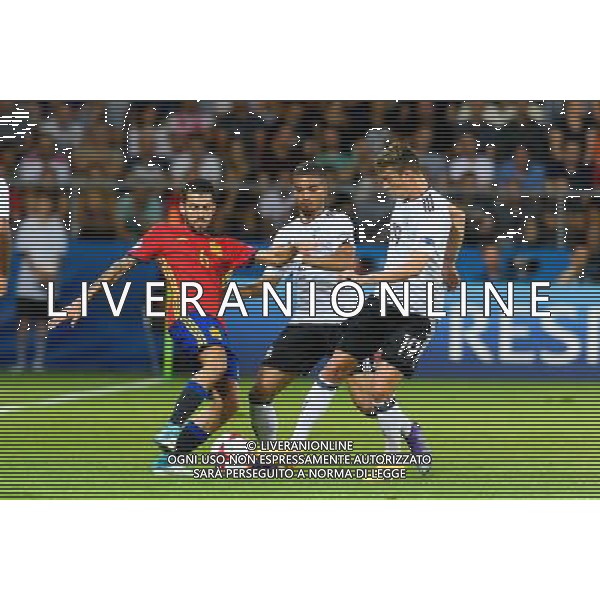 2017.06.30 Krakow Pilka nozna kadra reprezentacja Mistrzostwa Europy U21 Polska 2017 Niemcy - Hiszpania N/z Dani Ceballos Foto Pawel Andrachiewicz / PressFocus 2017.06.30 Krakow Football UEFA Under21 Championship Poland 2017 Germany vs. Spain Dani Ceballos Credit: Pawel Andrachiewicz / PressFocus / NEWSPIX.PL --- Newspix.pl / AGENZIA ALDO LIVERANI SAS - ITALY ONLY EDITORIAL USE ONLY - Germania - Spagna Finale UEFA Campionato Europeo Under 21 Polonia 2017 Krakow (Polonia) - 30.06.2017