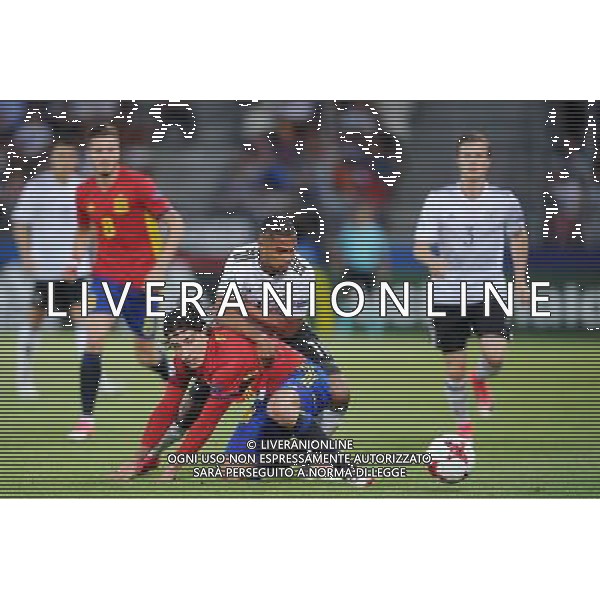 2017.06.30 Krakow Pilka nozna Mistrzostwa Europy U21 Euro U21 Final Niemcy - Hiszpania (Germany - Spain) N/z Hector Bellerin Serge Gnabry Foto Lukasz Sobala / PressFocus 2017.06.30 Krakow Football UEFA Under21 Championship Poland 2017 Final Niemcy - Hiszpania (Germany - Spain) Hector Bellerin Serge Gnabry Credit: Lukasz Sobala / PressFocus / NEWSPIX.PL --- Newspix.pl / AGENZIA ALDO LIVERANI SAS - ITALY ONLY EDITORIAL USE ONLY - Germania - Spagna Finale UEFA Campionato Europeo Under 21 Polonia 2017 Krakow (Polonia) - 30.06.2017