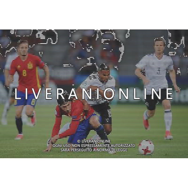 2017.06.30 Krakow Pilka nozna Mistrzostwa Europy U21 Euro U21 Final Niemcy - Hiszpania (Germany - Spain) N/z Hector Bellerin Serge Gnabry Foto Lukasz Sobala / PressFocus 2017.06.30 Krakow Football UEFA Under21 Championship Poland 2017 Final Niemcy - Hiszpania (Germany - Spain) Hector Bellerin Serge Gnabry Credit: Lukasz Sobala / PressFocus / NEWSPIX.PL --- Newspix.pl / AGENZIA ALDO LIVERANI SAS - ITALY ONLY EDITORIAL USE ONLY - Germania - Spagna Finale UEFA Campionato Europeo Under 21 Polonia 2017 Krakow (Polonia) - 30.06.2017