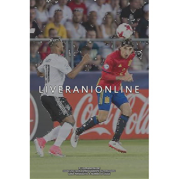 2017.06.30, Krakow Pilka nozna, kadra, reprezentacja Mistrzostwa Europy U21 Polska 2017 Mecz finalowy Niemcy - Hiszpania N/z Hector Bellerin Foto Rafal Oleksiewicz / PressFocus 2017.06.30, Krakow Football UEFA Under21 Championship Poland 2017 Final match Germany - Spain Hector Bellerin Credit: Rafal Oleksiewicz / PressFocus / NEWSPIX.PL --- Newspix.pl / AGENZIA ALDO LIVERANI SAS - ITALY ONLY EDITORIAL USE ONLY - Germania - Spagna Finale UEFA Campionato Europeo Under 21 Polonia 2017 Krakow (Polonia) - 30.06.2017