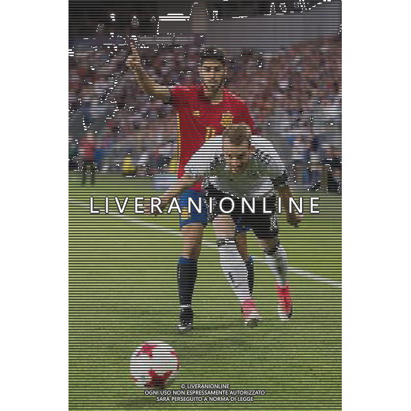 2017.06.30, Krakow Pilka nozna, kadra, reprezentacja Mistrzostwa Europy U21 Polska 2017 Mecz finalowy Niemcy - Hiszpania N/z Marco Asensio (ESP), Maximilian Arnold (GER) Foto Rafal Oleksiewicz / PressFocus 2017.06.30, Krakow Football UEFA Under21 Championship Poland 2017 Final match Germany - Spain Marco Asensio (ESP), Maximilian Arnold (GER) Credit: Rafal Oleksiewicz / PressFocus / NEWSPIX.PL --- Newspix.pl / AGENZIA ALDO LIVERANI SAS - ITALY ONLY EDITORIAL USE ONLY - Germania - Spagna Finale UEFA Campionato Europeo Under 21 Polonia 2017 Krakow (Polonia) - 30.06.2017