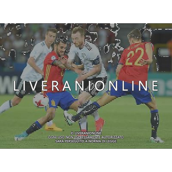 UEFA Campionato Europeo Under 21 Polonia 2017 Finale Krakow (Polonia) - 30.06.2017 Germania-Spagna Nella Foto:arnold llorente ceballos /Ph.Vitez-Ag. Aldo Liverani
