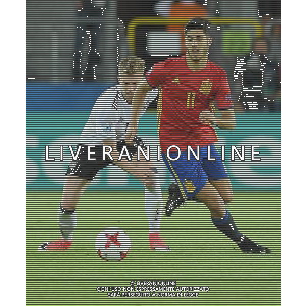 UEFA Campionato Europeo Under 21 Polonia 2017 Finale Krakow (Polonia) - 30.06.2017 Germania-Spagna Nella Foto:asensio weiser /Ph.Vitez-Ag. Aldo Liverani