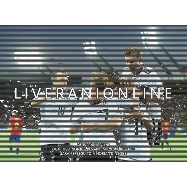 UEFA Campionato Europeo Under 21 Polonia 2017 Finale Krakow (Polonia) - 30.06.2017 Germania-Spagna Nella Foto:weiser esultanza dopo il gol /Ph.Vitez-Ag. Aldo Liverani