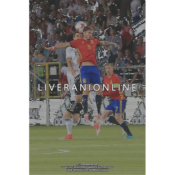 KRAKOW , 30.06.2017 EUROPEAN UNDER-21 CHAMPIONSHIP 2017 GAME FINAL GERMANY - SPAIN MISTRZOSTWA EUROPY U-21 UEFA W PILCE NOZNEJ MECZ FINAL NIEMCY - HISZPANIA N/Z. SAUL NIGUEZ (ESP) FOTO: TOMASZ MARKOWSKI / NEWSPIX.PL --- Newspix.pl / AGENZIA ALDO LIVERANI SAS - ITALY ONLY EDITORIAL USE ONLY - Germania - Spagna Finale UEFA Campionato Europeo Under 21 Polonia 2017 Krakow (Polonia) - 30.06.2017